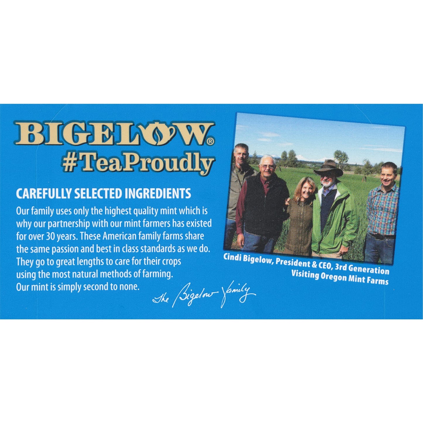 Bigelow Peppermint Herbal Tea 0.91 Oz(Pack Of 12)