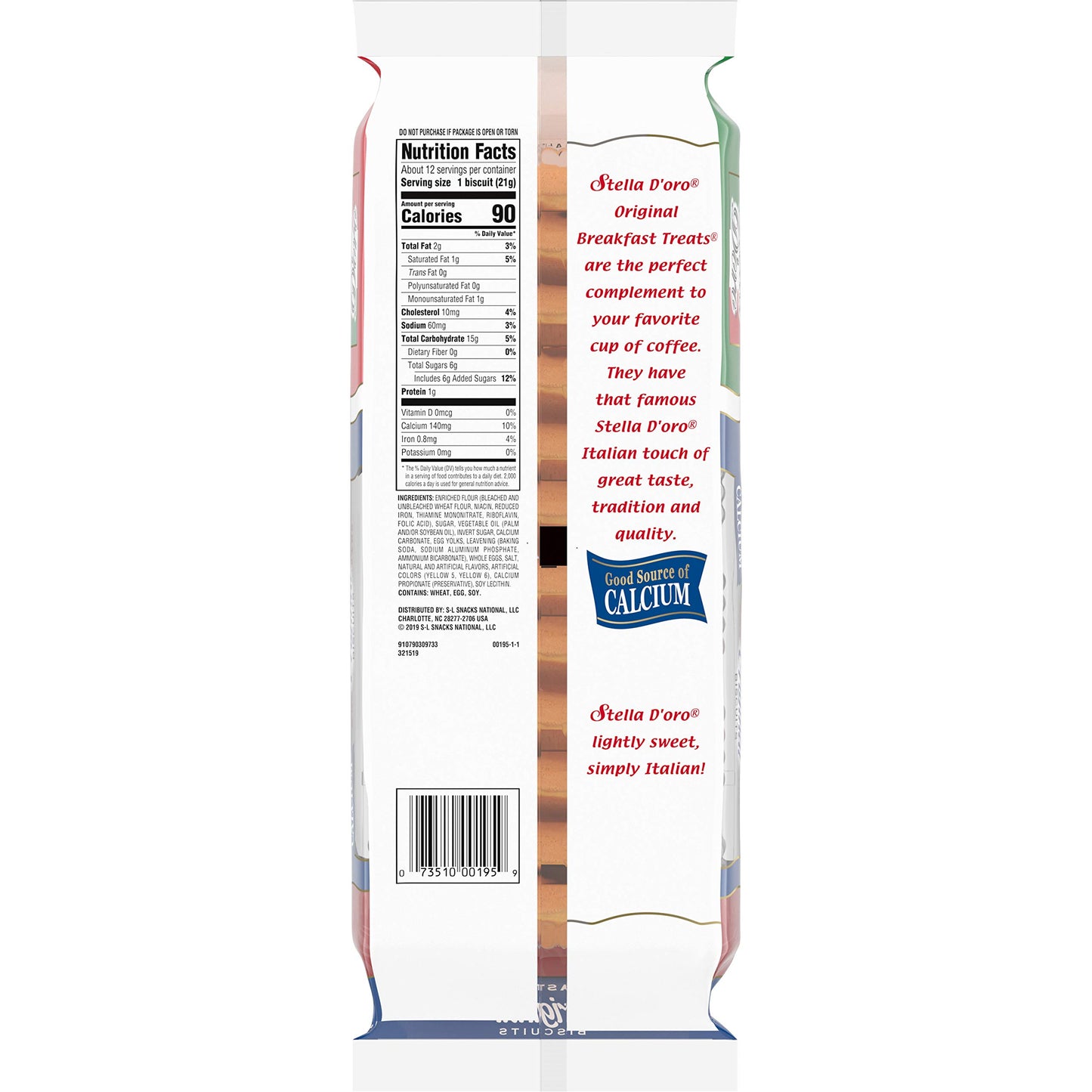 Stella D'Oro Original Breakfast Treats, 9 Oz (6 Pack) By Stella D'Oro
