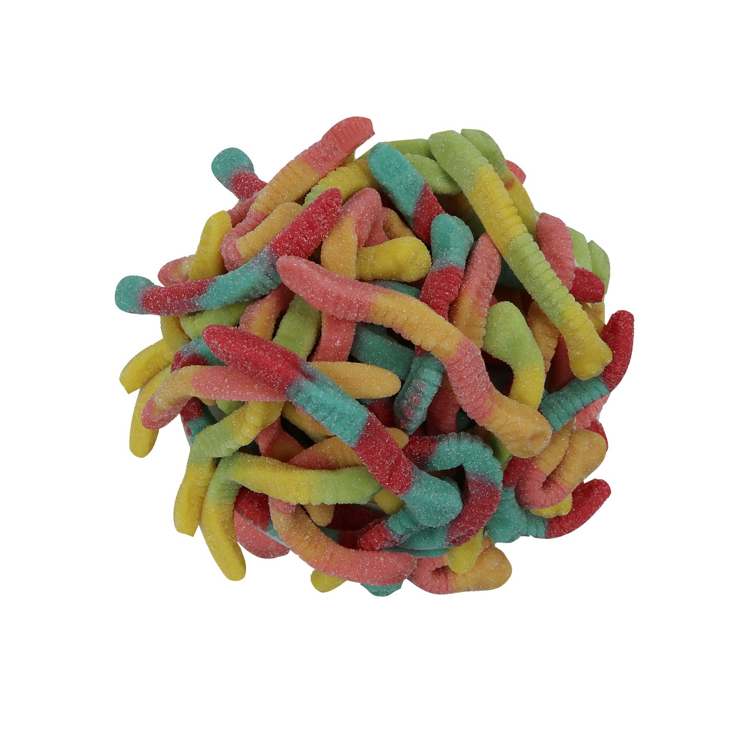 Smarty Stop Worm Gummy Candies (Assorted Sour Neon Worm, 2 Pound (Pack Of 1))