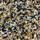 Sprinkles | 4 Oz | Gold And Silver Sprinkles | Metallic Sprinkles | New Year Sprinkles | Glamour Sprinkles | Sprinkle Mix | Manvscakes