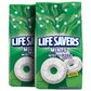Life Savers Mints Wint-O-Green Hard Candy, Party Size Bag, 50 Ounce, Pack Of 2