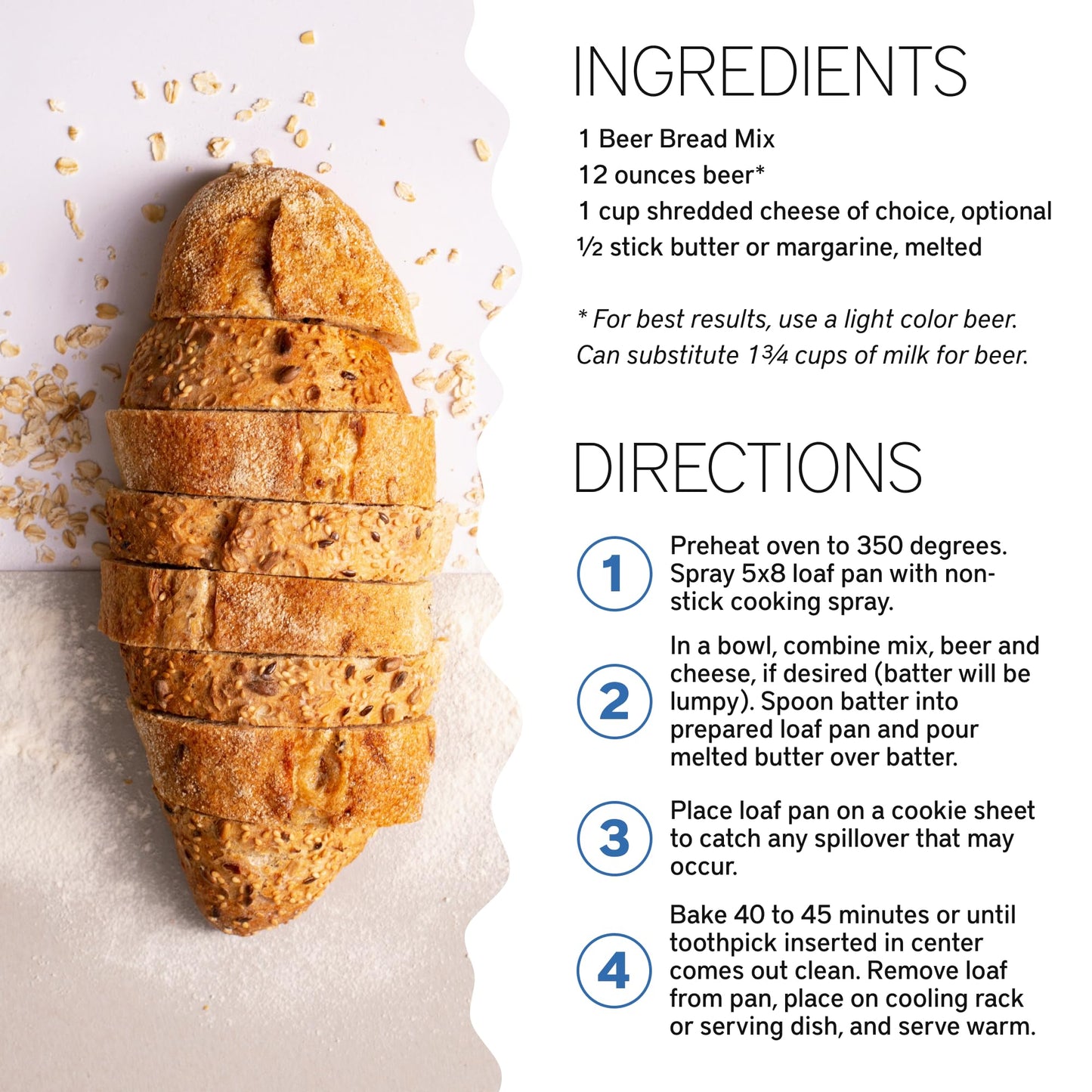 Southern Living Gourmet Malt-Inspired Bread Mix, Easy-To-Bake Delight, Perfect For Potlucks & Parties, Dessert Bread, 1 Mix