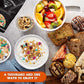 Fruit Cubes/Tutti Frutti Tricolor, Yumminess Candy, Candied Fruit, Delicious Glaze, Snack, Garnishes, Topping, Packed In A Resea