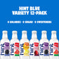 Hint Water Best Sellers Pack, 3 Bottles Each of: Watermelon, Blackberry, Cherry, and Pineapple, Zero Calories, Zero Sugar and Ze