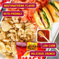 Macs Hot Fried Pork Skins - Hot Flavored Chicharrones Pork Rinds - Low Carb, Gluten-Free, Keto-Friendly Snack- 3oz (12-Pack)