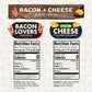Flavor God Bacon and Cheese Spices Combo Pack of 2 - All Natural Seasoning Gift Set