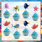 Seyal Findng Nemo Cupcake Topper