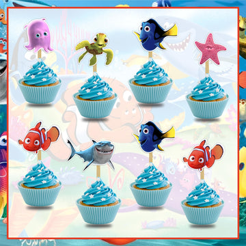 Seyal Findng Nemo Cupcake Topper