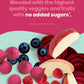 Amara Smoothie Melts - Beets n Berries - Baby Snacks Made With Fruits and Vegetables - Healthy Toddler Snacks For Your Kids Lun