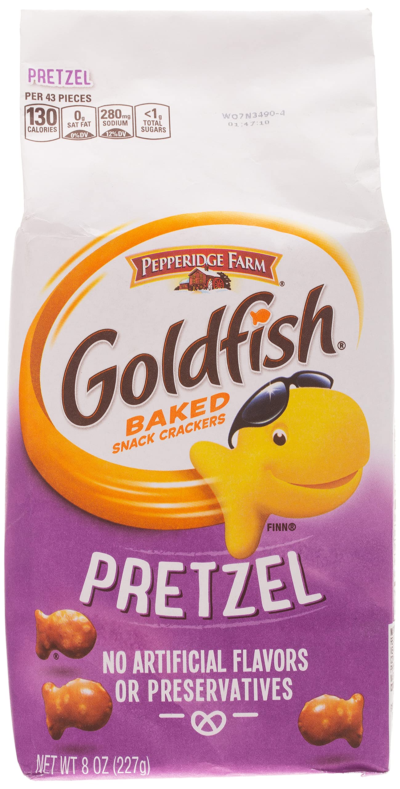 Pepperidge Farm Goldfish, Pretzel, 8-Ounce (Pack Of 8)