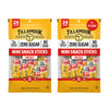 Tillamook Country Smoker Zero Sugar Original Mini Smoked Sausages  0.33 oz  48 Ct  Individually Wrapped Beef Sticks for Afternoon Snacks  Lunchboxes  Travel  Real Hardwood Smoked
