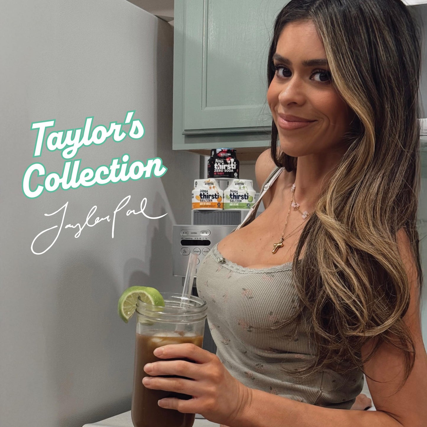 Ninja Thirsti Dirty Soda x Taylor Frankie Paul Flavor Variety Pack, ZERO SODA, Classic Soda Flavors, Sparkling or Still, Zero Ca