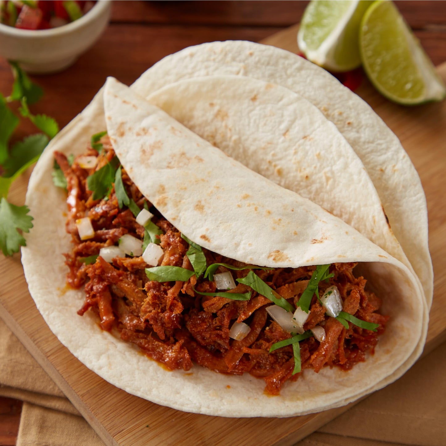 Chata Pork Chilorio  Shredded Seasoned Meat  13.05 oz  Pack of 4