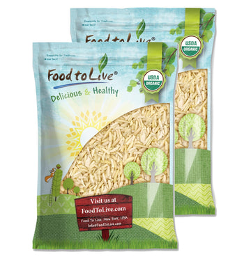 Organic Blanched Slivered Almonds, 18 Pounds - Non-GMO, Raw, Unpasteurized, Unsalted, Vegan, Keto, Paleo, Kosher, Bulk, High in 