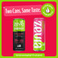 Zevia Zero Sugar Energy Drink, Strawberry Kiwi, 12 oz Cans, 12-Pack, Non-GMO, Gluten-Free, Vegan