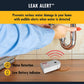 Zircon Leak Alert Water Leak Detector & Flood Sensor Alarm/Water Leak Sensor With Dual Leak Alarms 90Db Audio/Battery Powered (2