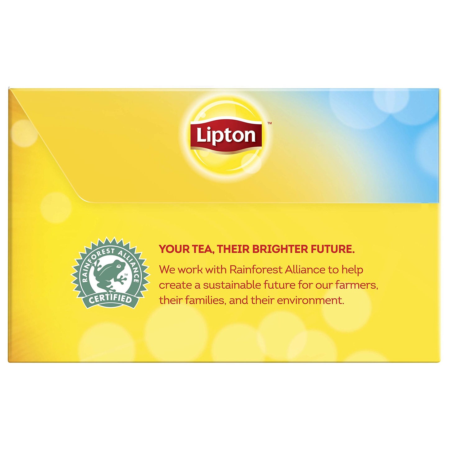 Lipton Unsweetened Iced Tea Bags, Family Size Zero Calories, 48 Total Bags