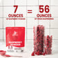 Jungle Powders Freeze Dried Raspberry Powder 7 Ounce Bag, Powdered Unsweetened Freeze Dried Raspberries, Additive, Filler, And G