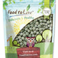Whole Dried Green Peas, 8 Ounces - Green Vatana, Sproutable, Vegan, Kosher, Bulk. Pre-Soak Needed. Rich in Protein, Fiber, Potas