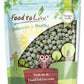 Food to Live Whole Dried Green Peas, Vegan, 5 Pound Bulk, Sproutable, Rich in Protein and Fiber