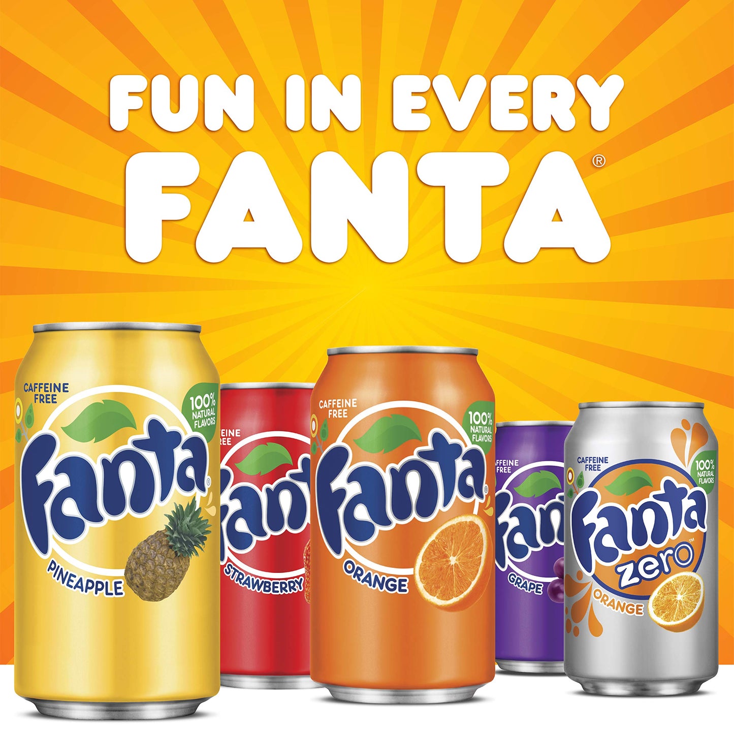 Fanta Orange  12 fl oz  12 Pack