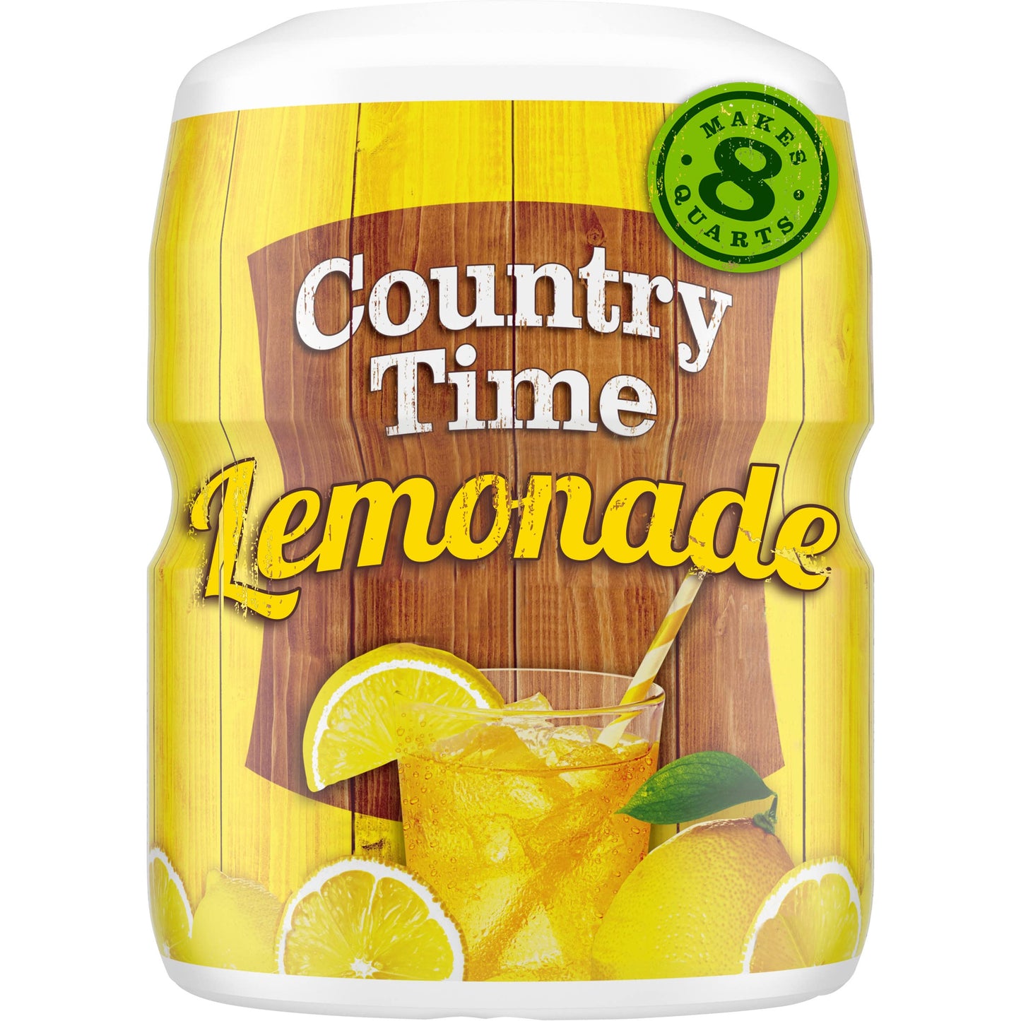 Country Time Lemonade Naturally Flavored with other natural flavor Powdered Drink Mix, 19 oz Canister