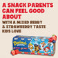 Danimals Smoothie Strawberry and Mixed Berry Dairy Drink Multi-Pack, Creamy and Delicious Low Fat Snacks for Kids, 12 Ct, 3.1 oz