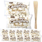 Case Pack 12 Pounds Bulk Campfire Marshmallows with (100) Roasting Sticks - (12) One Pound Bags of Large Campfire Marshmallows w