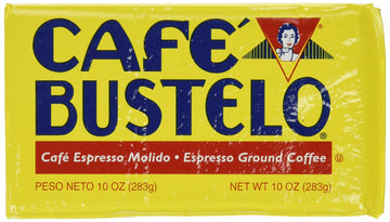 Caf   Bustelo Coffee, Espresso Ground Coffee Brick, 10 Ounces, 4 Count
