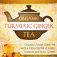 Nature'S Guru Organic Whole Leaf Black Tea Turmeric Ginger 25 Count Individual Tea Bags