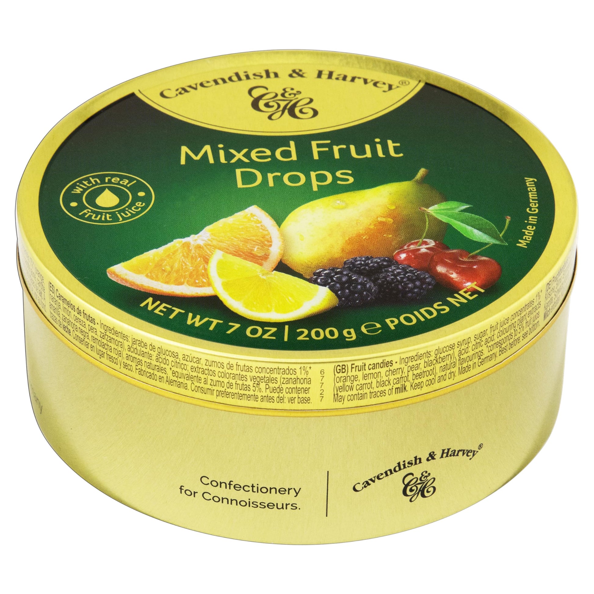 Cavendish And Harvey Mixed Fruit Drops 200G