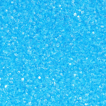 Blue Sprinkles, Light Blue Sanding Sugar Crystals, 4.6 oz Edible Sparkling Sugar for Baking Topping, Cupcakes, Cookies, Ice Crea