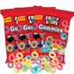 Galerie Froot Loops Gummies, Assorted Real Fruit Juice Flavored Gummy Candy Bags, Cute Christmas Stocking Stuffers Candies For Boys Or Girls, Pack Of 3