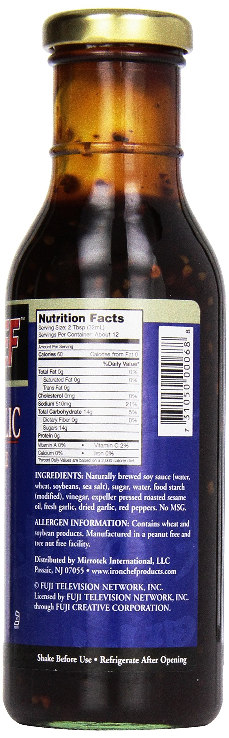 Iron Chef Sesame Garlic Sauce, 15 oz