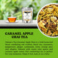 Nelson'S Tea Caramel Apple Chai Tea Loose Leaf - Cut & Sifted Red Rooibos Loose Leaf Tea, Black Tea With Cinnamon Chips, Pepperc