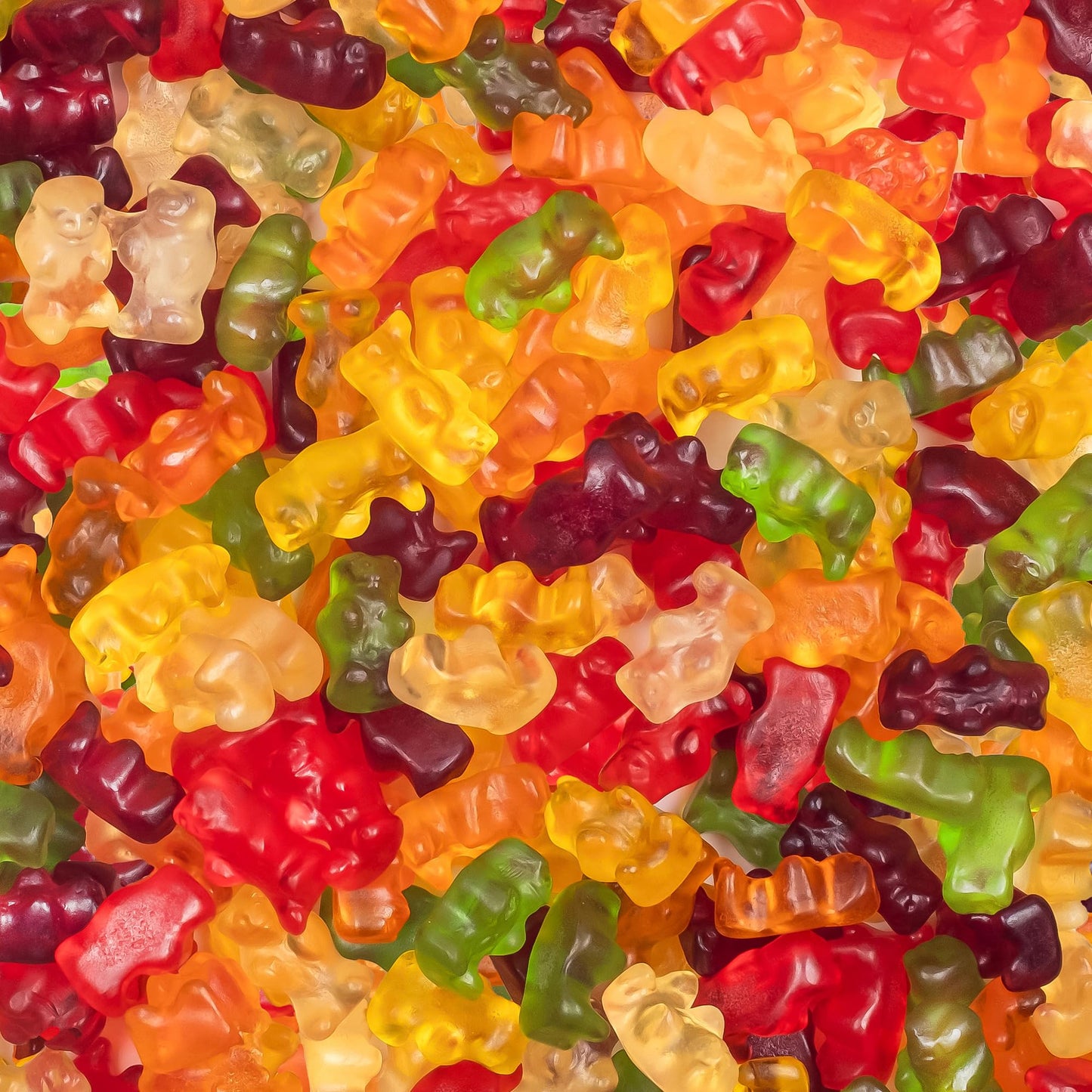 Candy Break Gummy Bears, Six Flavor Gummies, Sweet & Fruity Candy Snacks for Kids & Adults, Bulk Candies Share Size Bag, Variety