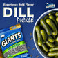 Giants Dill Pickle Sunflower Seeds - Sunflower Seeds Bulk, Big Sunflower Seeds To Eat, Roasted Pickle Sunflower Seeds, 8G Protein Per Serving - 5 Oz Resealable Bags (Pack Of 12)