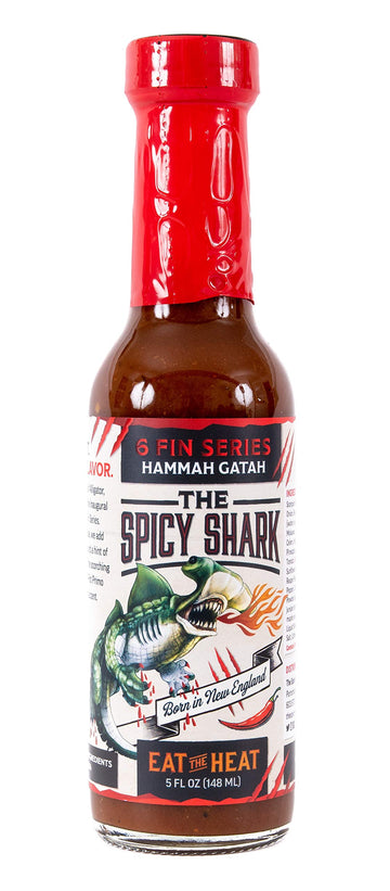 Hammah Gatah Extreme Heat Hot Sauce - Made with Scorpion Pepper, Habanero, Carolina Reaper Pepper & 7-Pot Primo Pepper - Brand F
