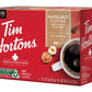 Tim Hortons Hazelnut Flavored Medium Roast Coffee K-Cup Pods 72ct, 12 Count (Pack of 6), Red, Model MP261