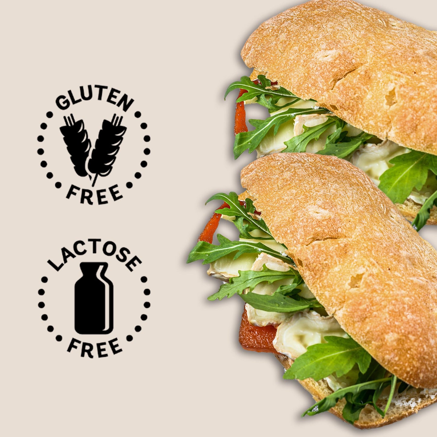 Schar Multigrain Ciabatta 5-Pack - Gluten-Free Artisan Rolls Packed With Seeds - Wheat, Lactose, And Gmo-Free - Perfect For Ital