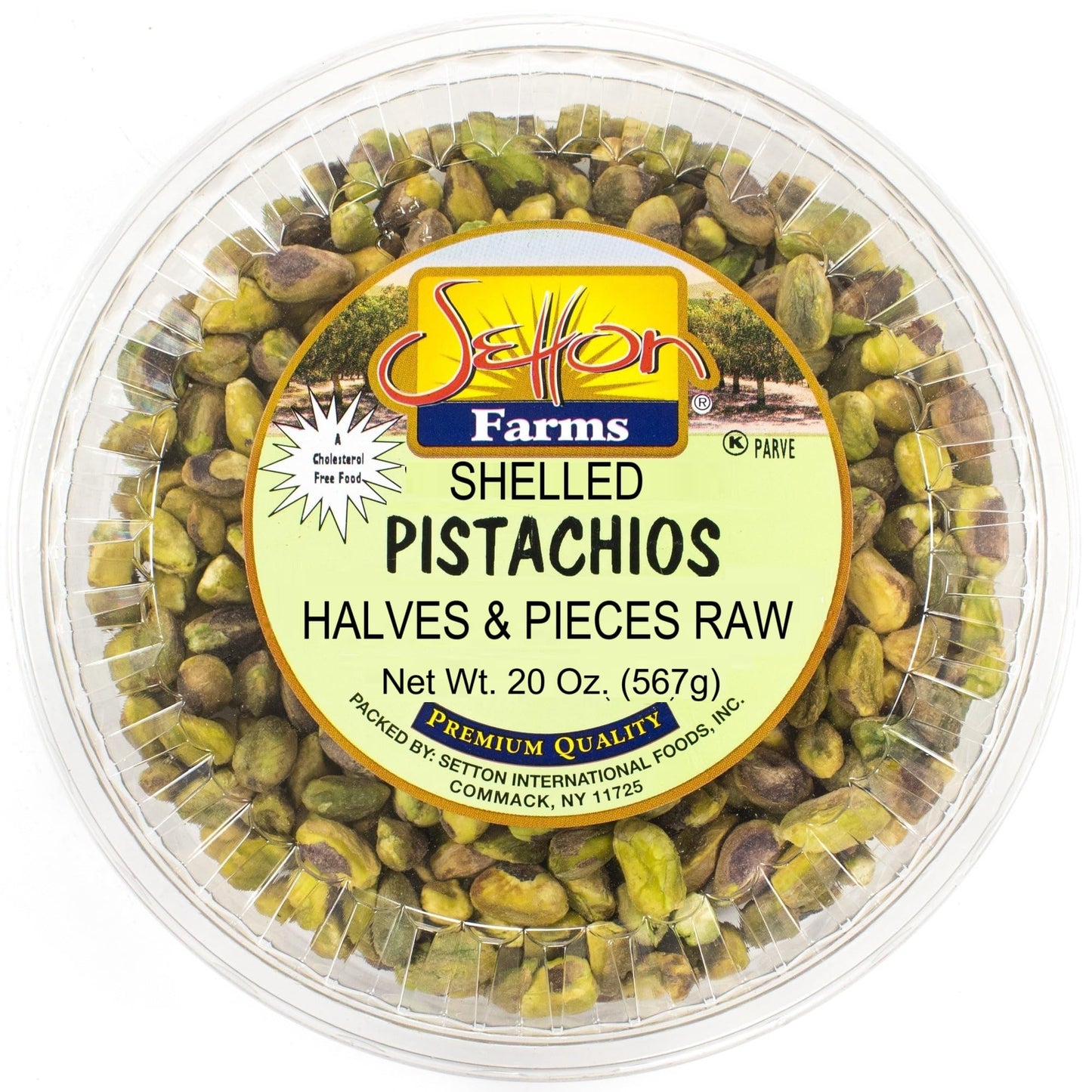 Setton Farms Shelled Pistachio Kernels, Halves & Pieces Raw, 20 Ounce (No Shells, Raw, Unsalted) (Also perfect for making Dubai 