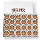 KUPIX Medium Roast Coffee K-Cups Sampler, Includes Starbucks Pike Place Roast & Breakfast Blend, 24 Count