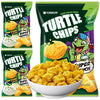 K-Munchies Orion Turtle Chips - Large 3 x 160-gram Sour Cream and Onion Flavor Korean Chips - Big Bag, Party Size Tasty, Crispy 