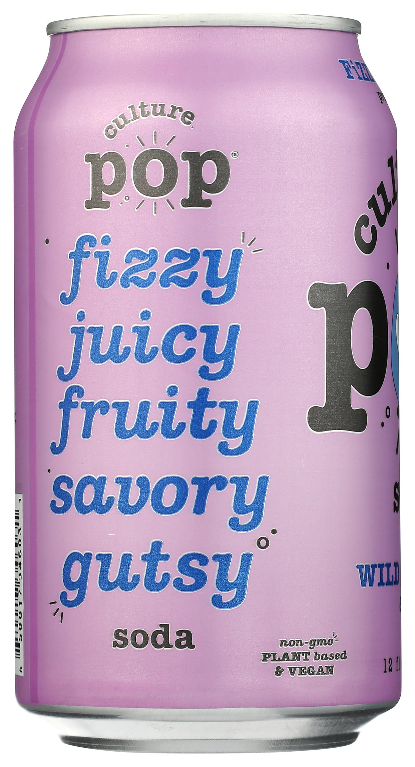 Culture Pop Soda Probiotic Wild Berry 12 Fo