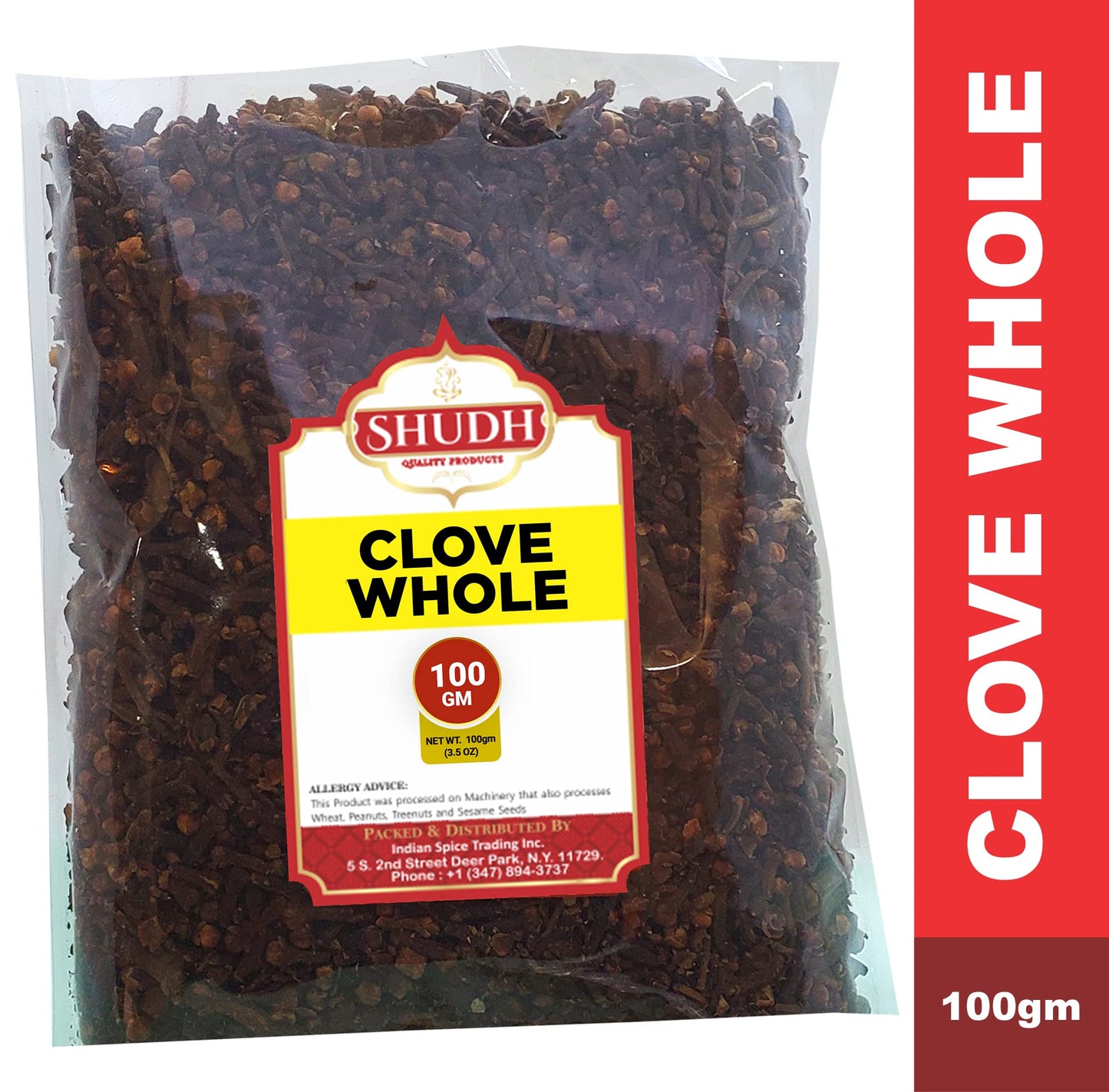 Indian Spice Cloves Whole (Laung) 3.4 Oz (100G) , Tea, Pomander Balls And Potpourri, Hand Selected | Indian Origin,3.5 Ounces