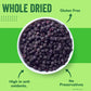 Dried Blueberries 4 Lbs | Whole | Cultivated | Resealable Bag | Great For Salads, Mixes, Cooking And Baking