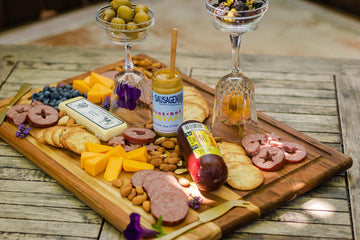 Dan The Sausageman'S Happy Birthday Box For Him Or Her Includes Beef Summer Sausage, Wisconsin Cheese, And Sweet Hot Mustard