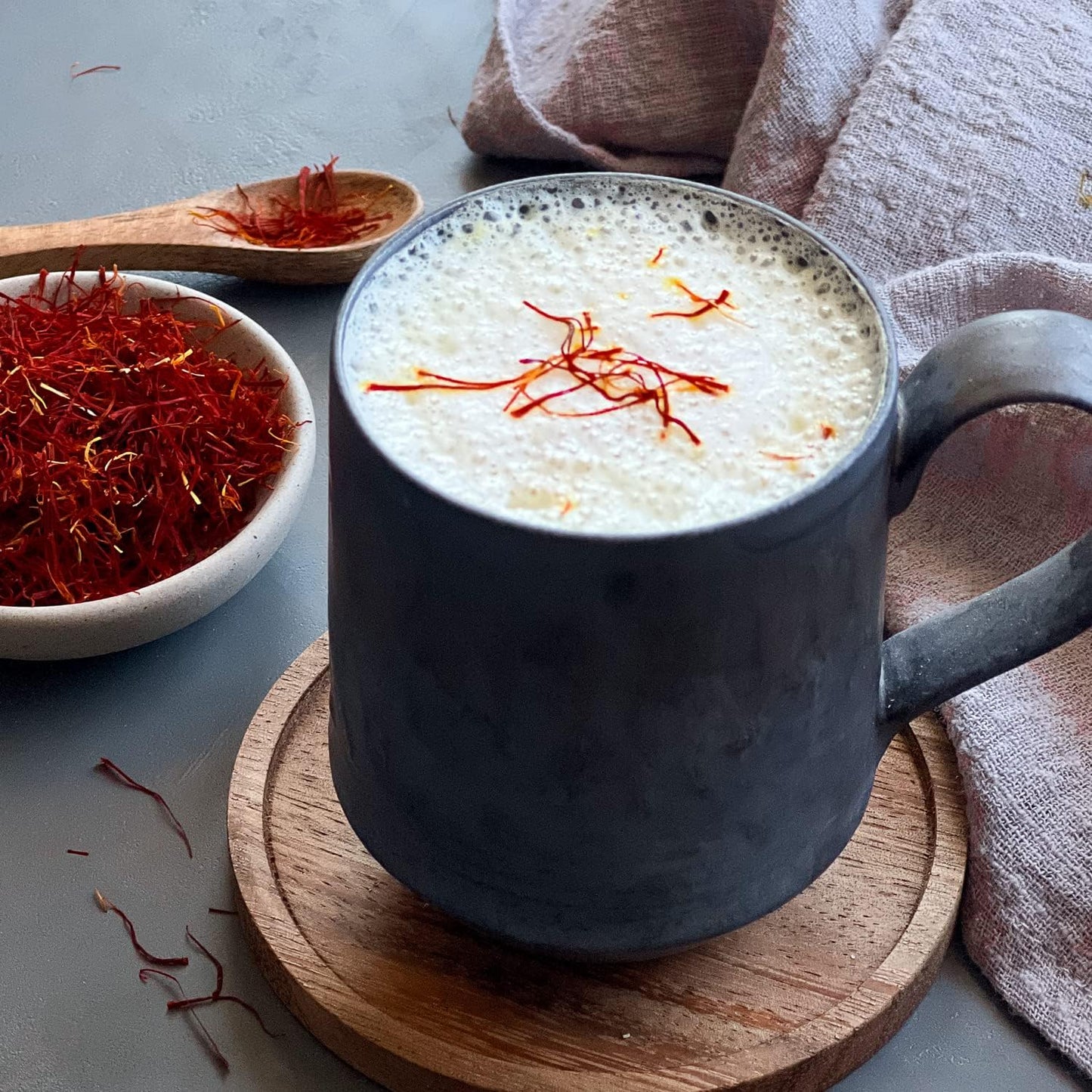 The Gathering of Saffron Premium Grade Saffron Spice 0.5 Oz for Paella, Risotto, Tea, and Culinary Uses