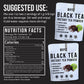 Whyz Instant Black Tea Powder, 4.5 Oz, Unsweetened Iced Tea Concentrate From Real Black Tea Leaves, Instant Tea Powder For Hot &