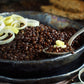 Organic Black Lentils, 1 Pound - Non-Gmo, Whole Dry Pulses, Raw, Sproutable, Kosher, Vegan, Bulk Legumes, Black Masoor Daal. Rich In Thiamin, Folate, Protein. Great For Stews, Curries, Tacos, Soups.